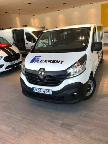 Flexrent white van.