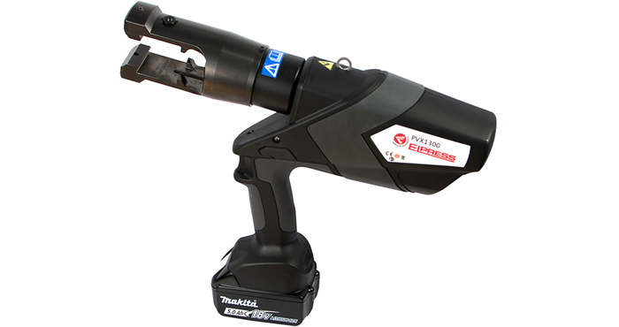 PVX1300DB Battery-powered crimp gun